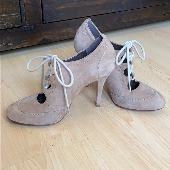 Talbots Suede Bootie Heels - Picture 2 of 4